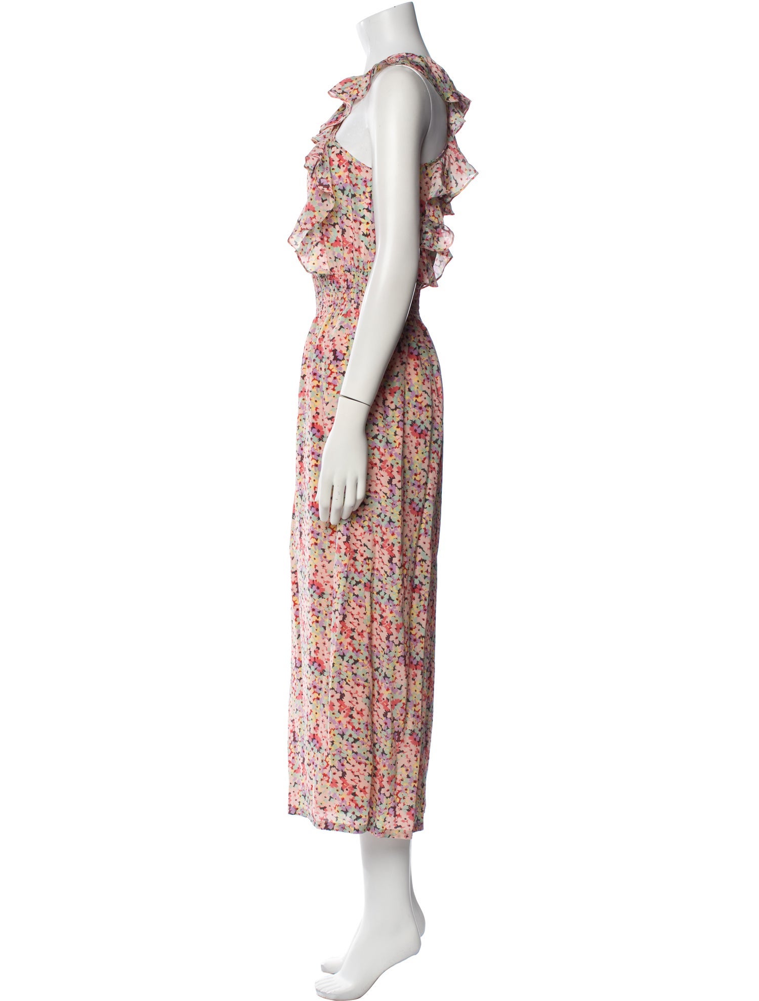 Rebecca Taylor Silk Floral Print Jumpsuit w/ Tags