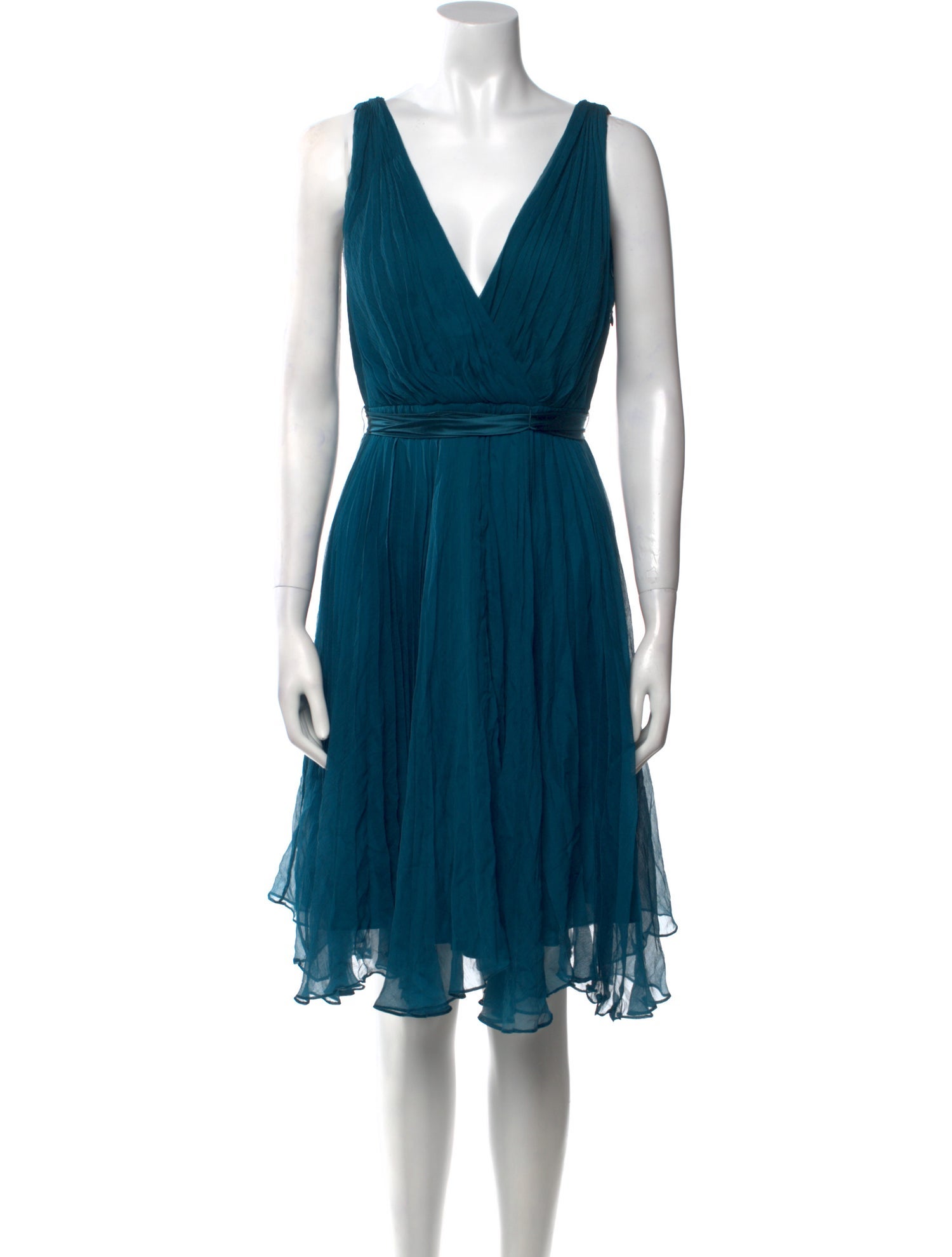 Rebecca Taylor Silk Knee-Length Dress