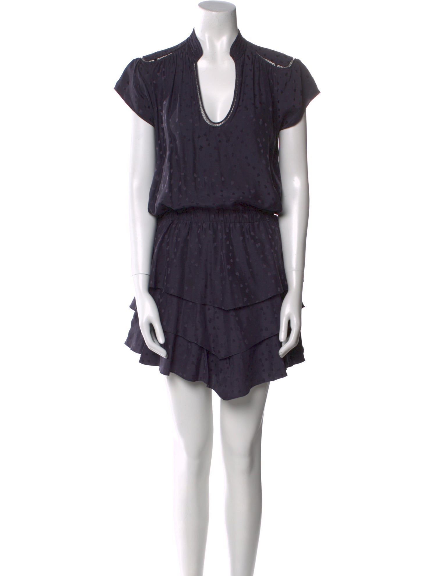 Rebecca Taylor Silk Knee-Length Dress