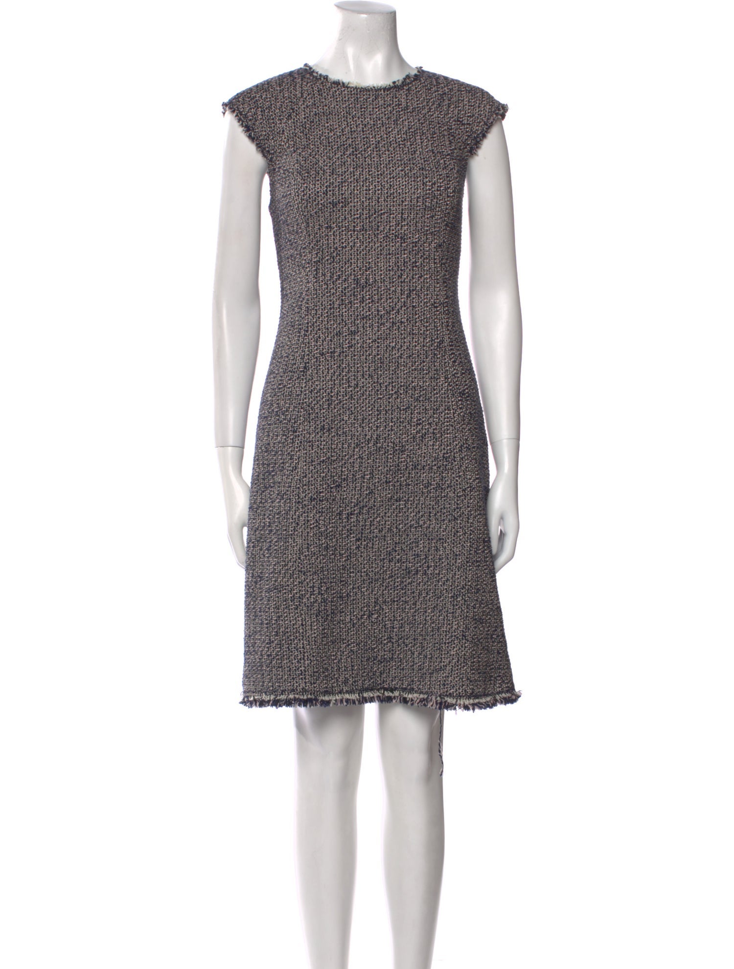 Rebecca Taylor Tweed Pattern Mini Dress