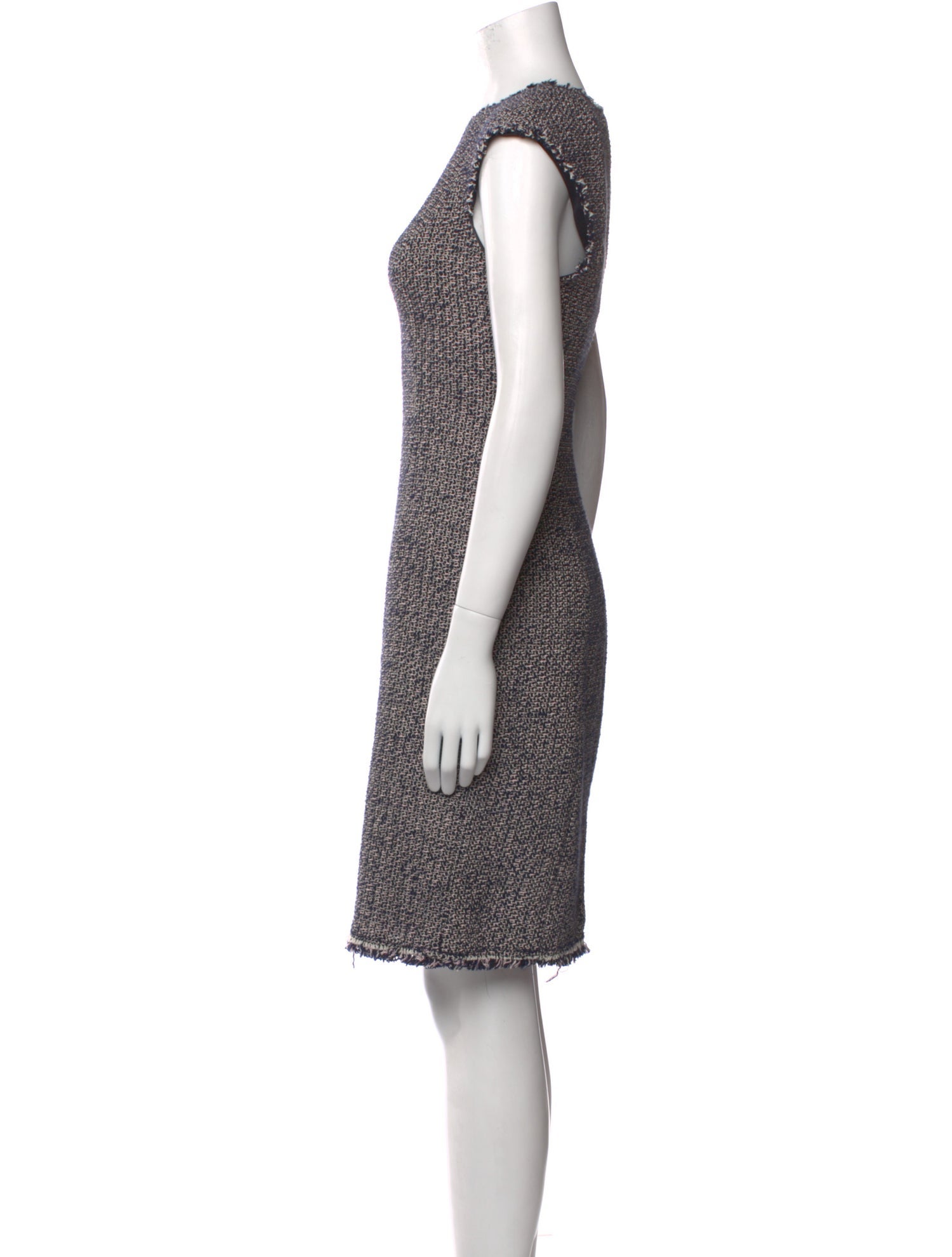 Rebecca Taylor Tweed Pattern Mini Dress