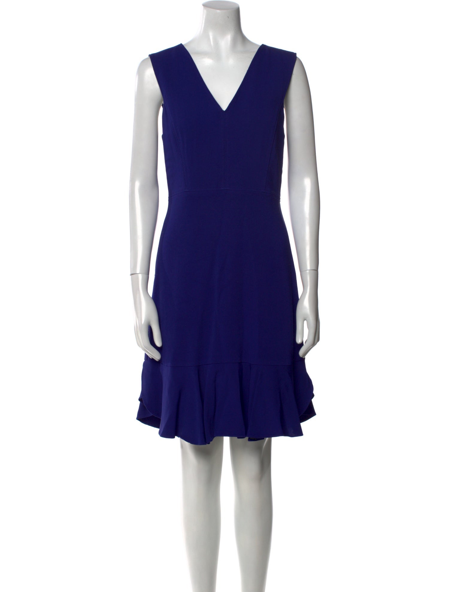 Rebecca Taylor V-Neck Knee-Length Dress