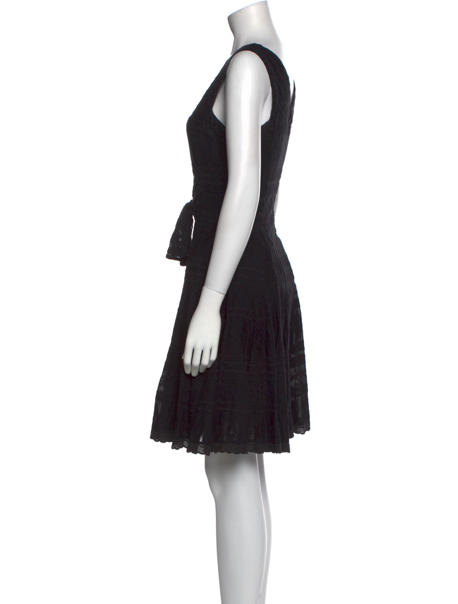 Rebecca Taylor V-Neck Mini Dress