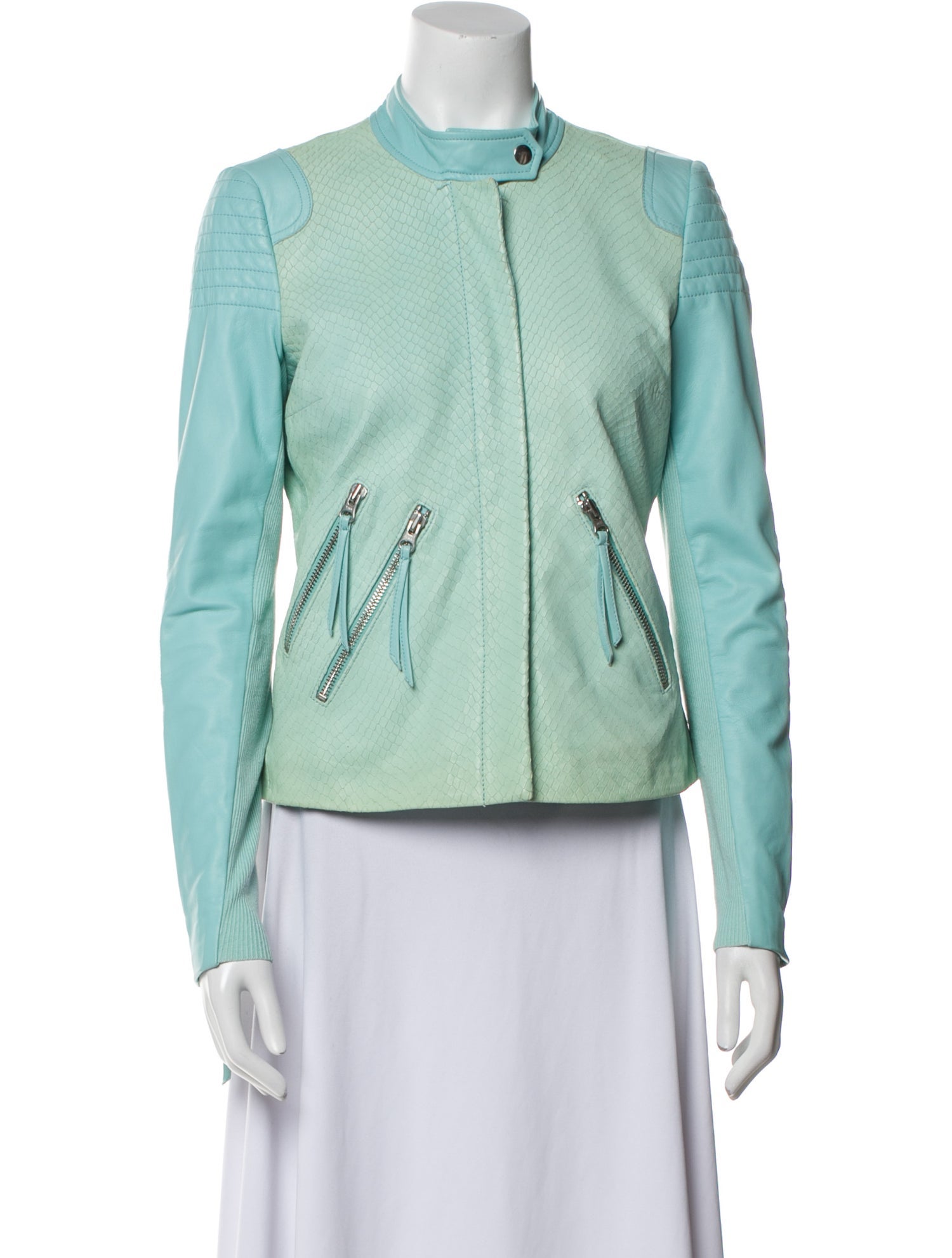 Rebecca Taylor Leather Biker Jacket