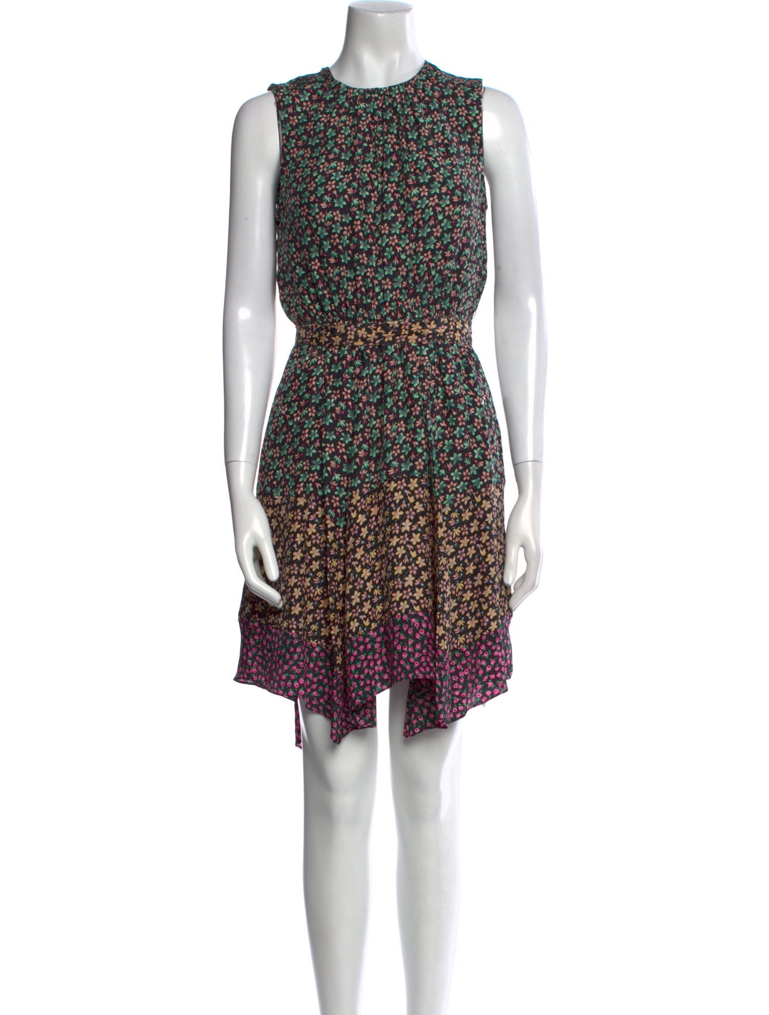 Rebecca Taylor Silk Knee-Length Dress