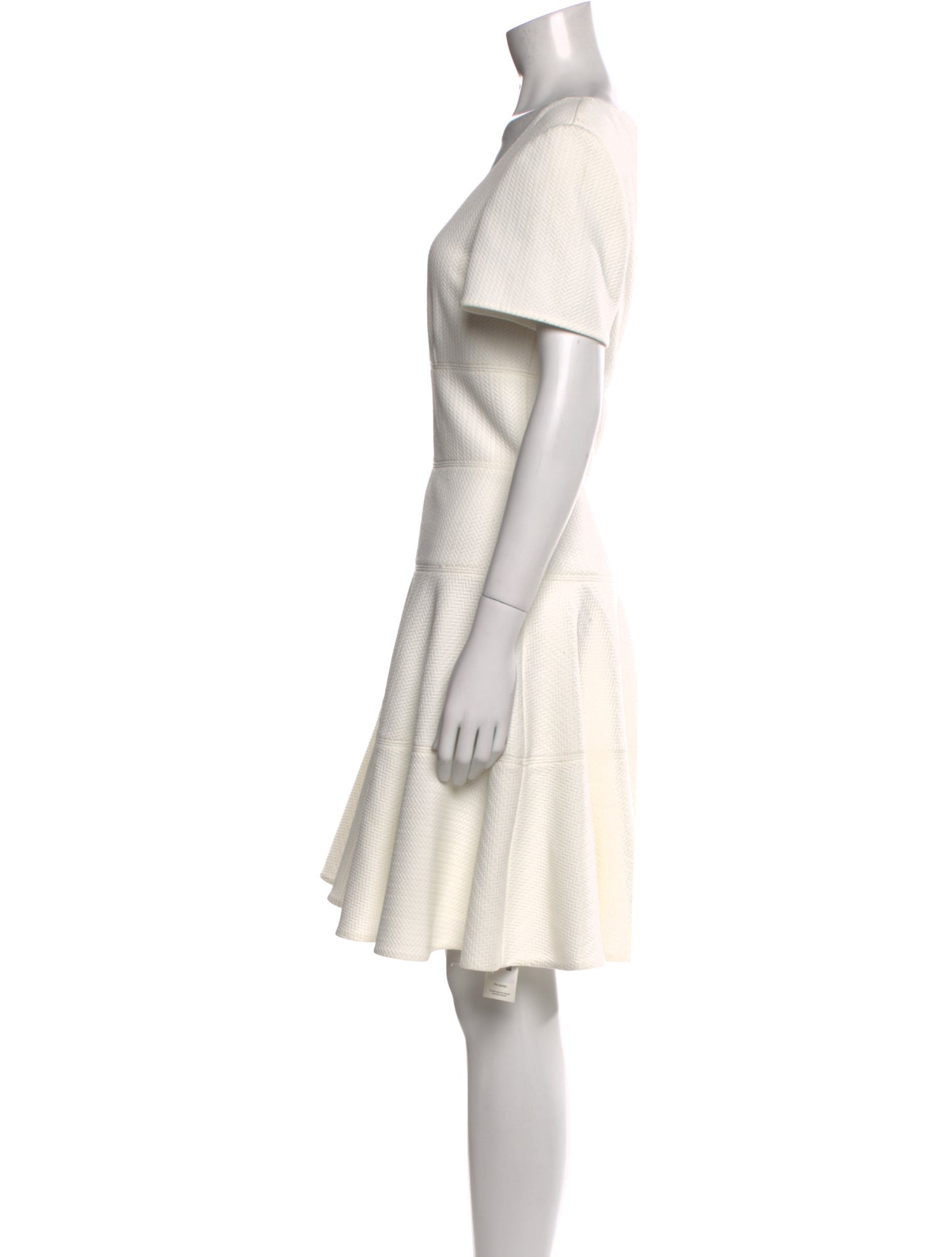 Rebecca Taylor Scoop Neck Mini Dress