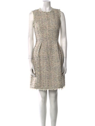 Rebecca Taylor Crew Neck Mini Dress