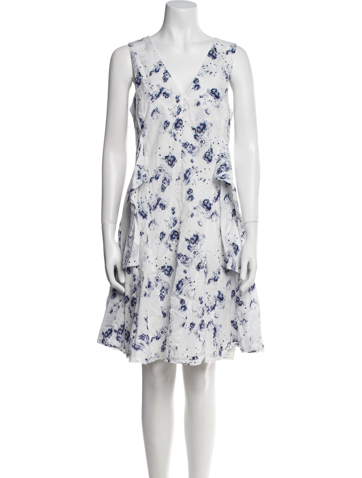 Rebecca Taylor Floral Print Mini Dress