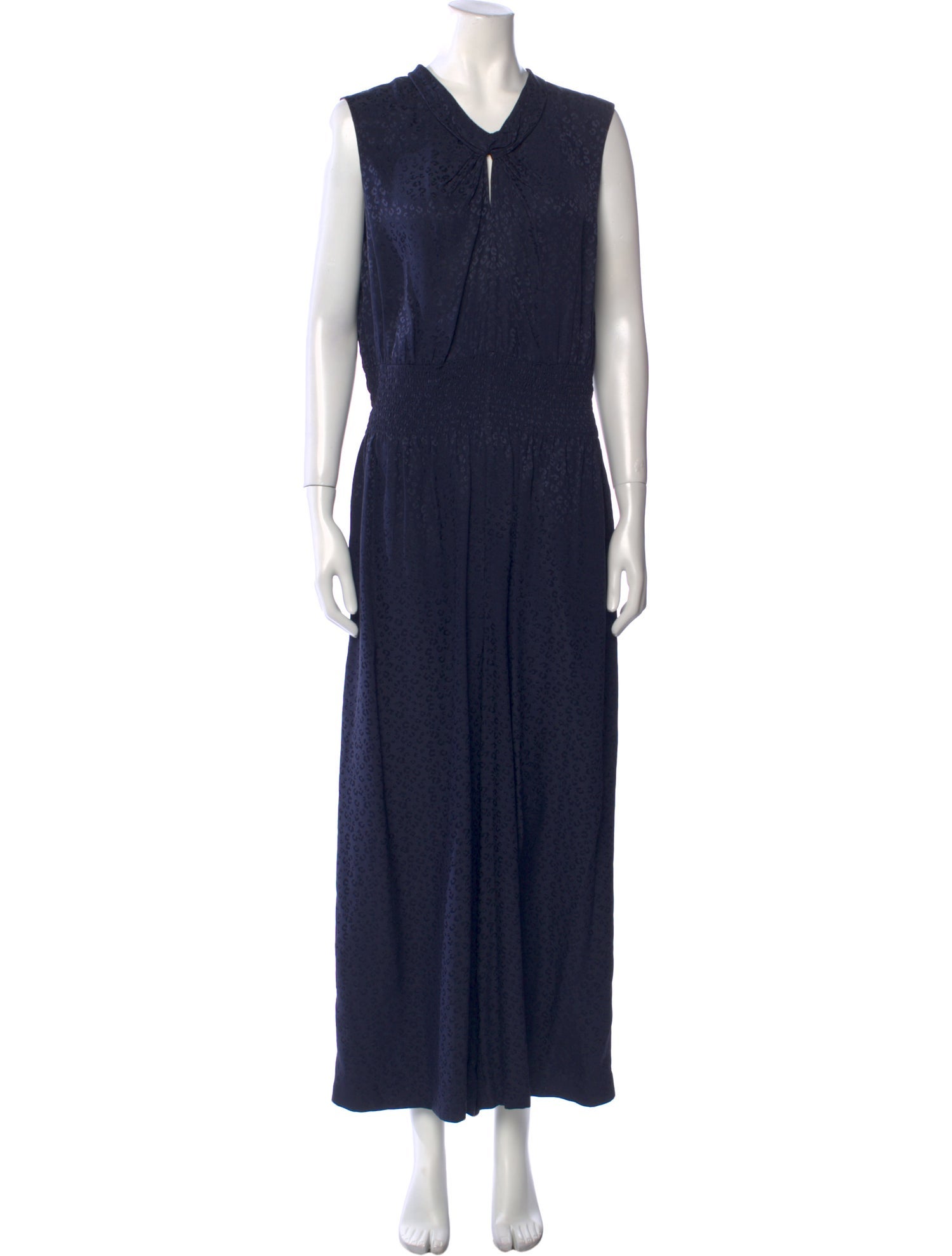 Rebecca Taylor Silk V-Neck Jumpsuit w/ Tags