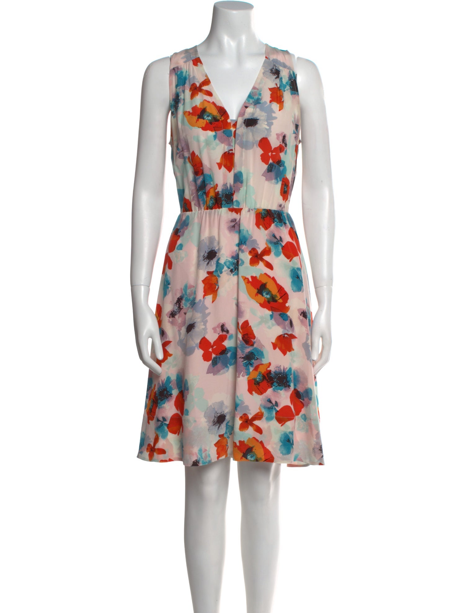 Rebecca Taylor Silk Knee-Length Dress