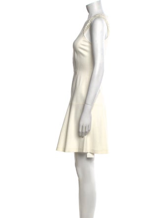 Rebecca Taylor Scoop Neck Mini Dress