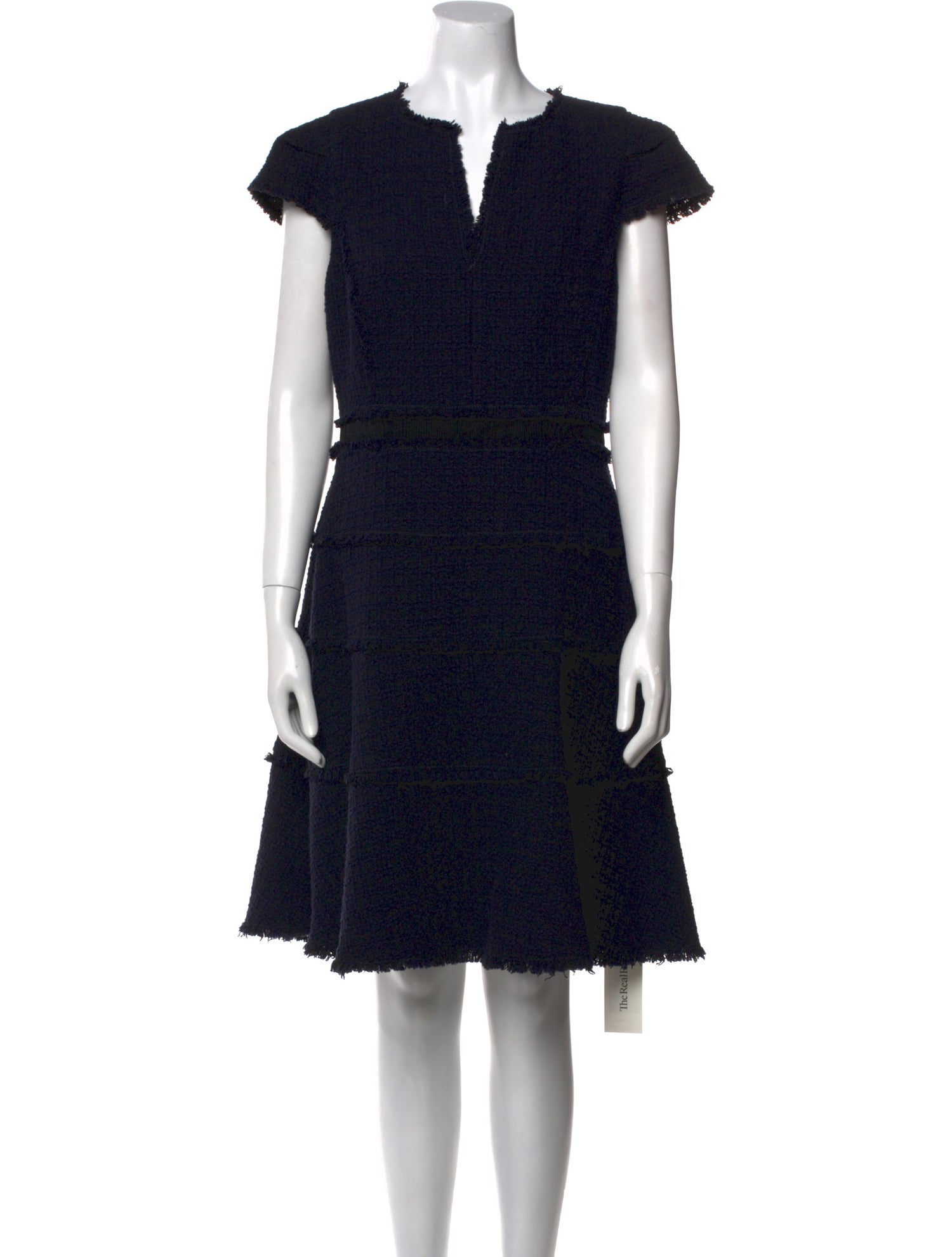 Rebecca Taylor V-Neck Knee-Length Dress