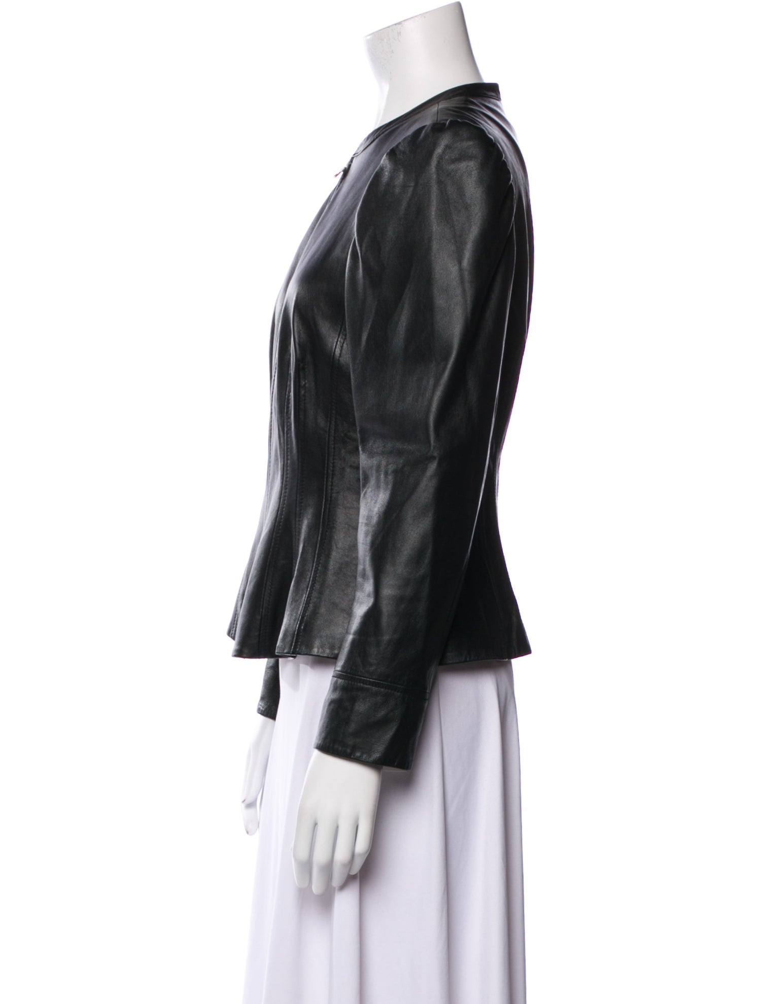 Rebecca Taylor Leather Evening Jacket