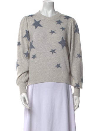 Rebecca Taylor Wool Printed Sweater
