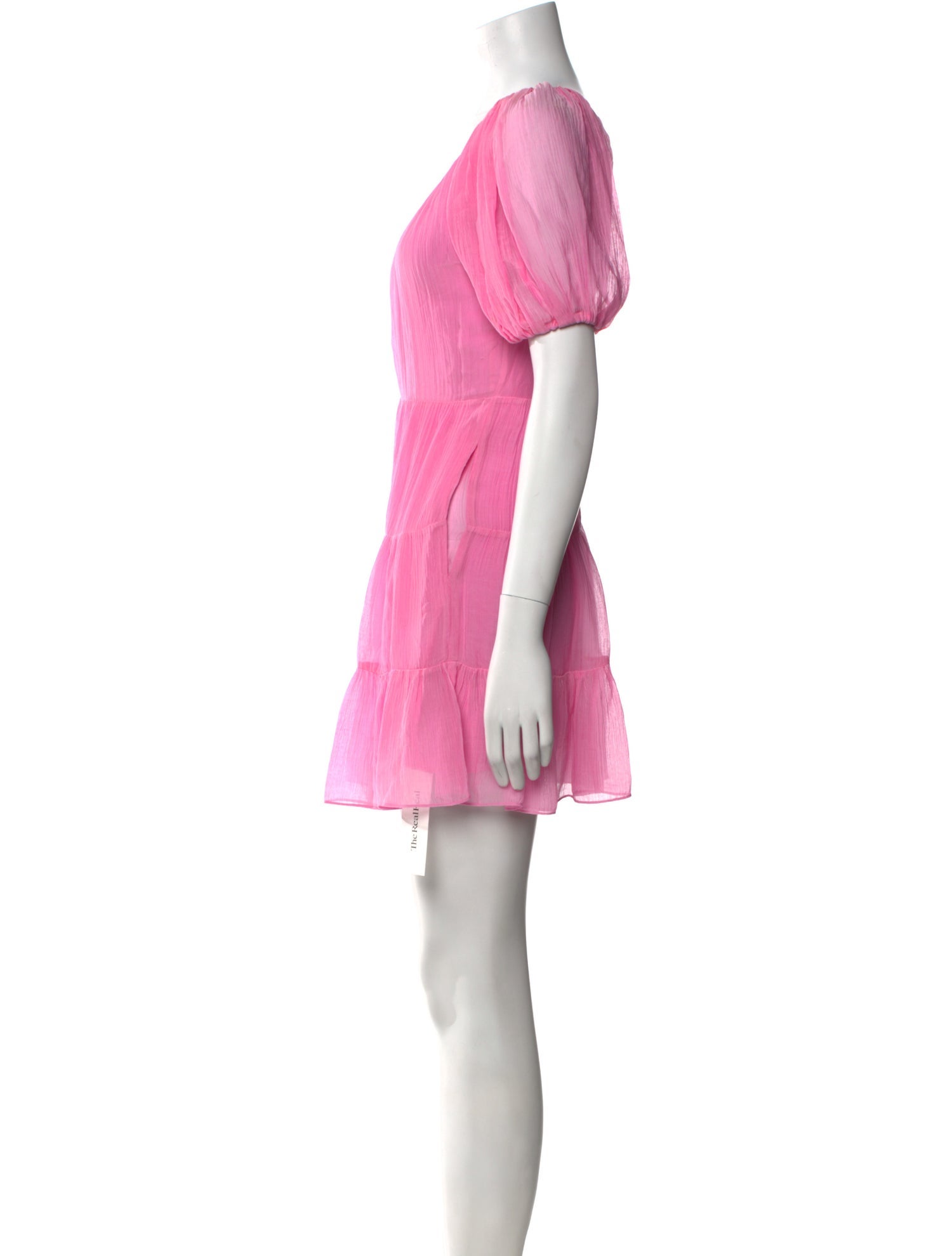 Rebecca Taylor Scoop Neck Mini Dress