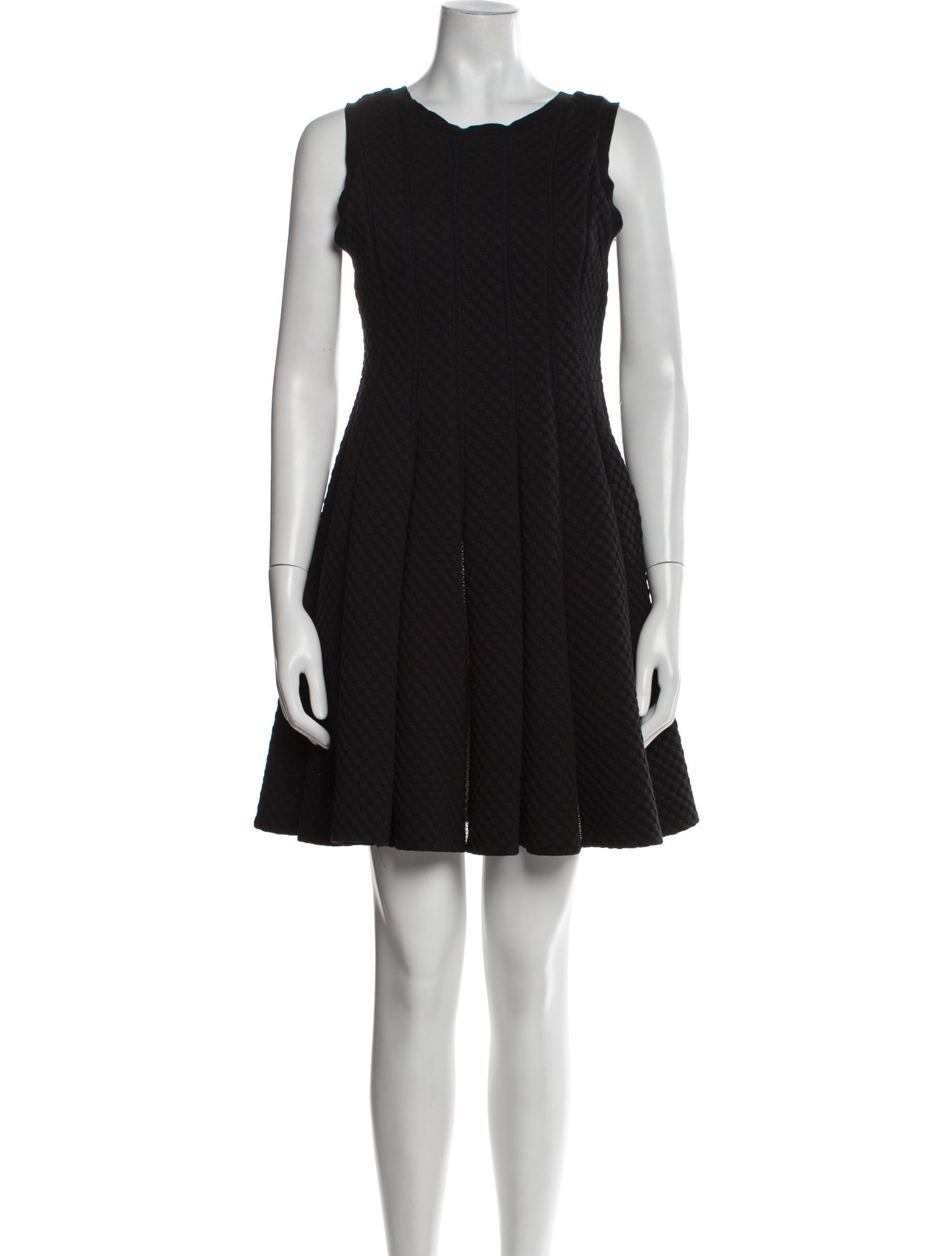 Rebecca Taylor Scoop Neck Mini Dress