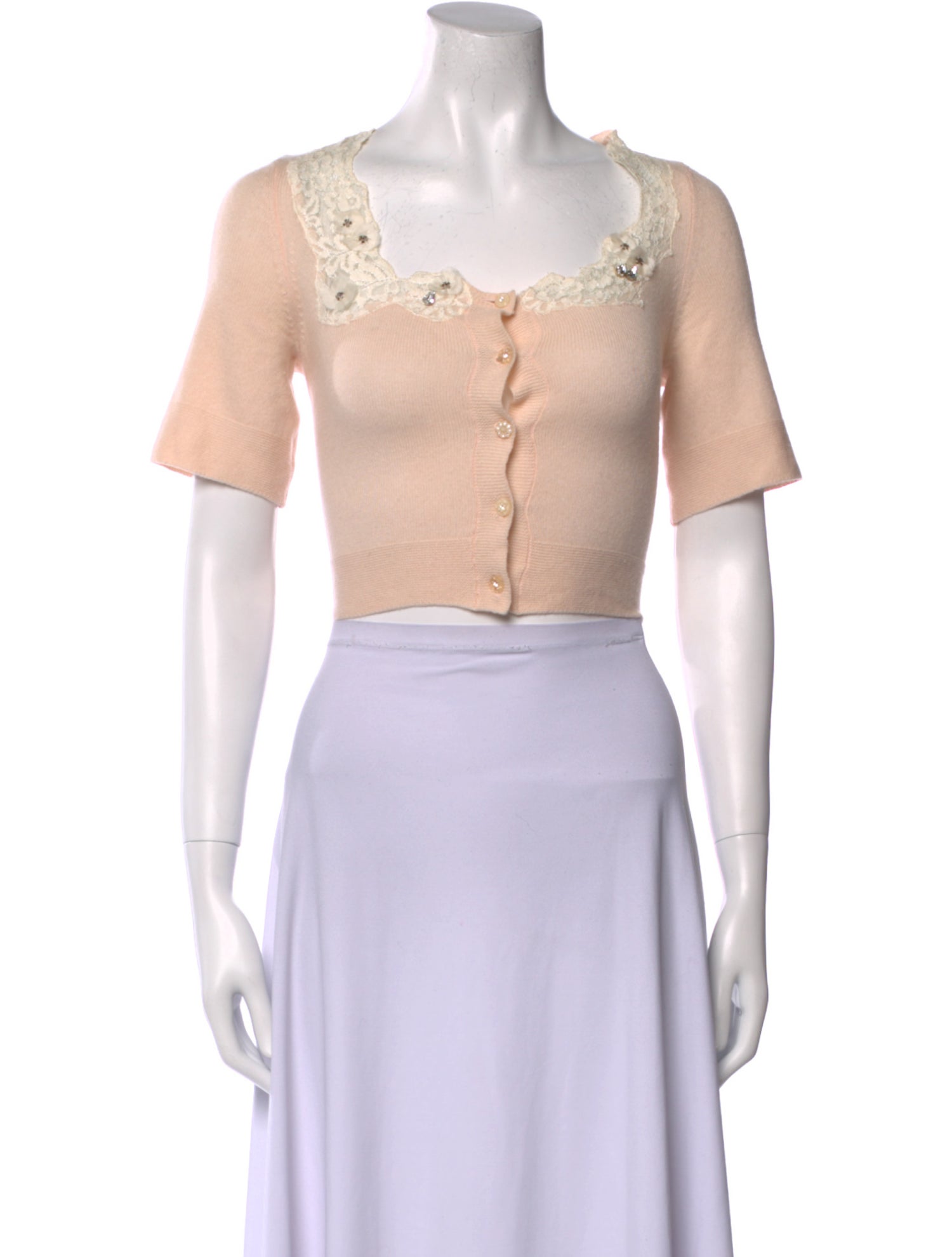 Rebecca Taylor Cashmere Scoop Neck Sweater