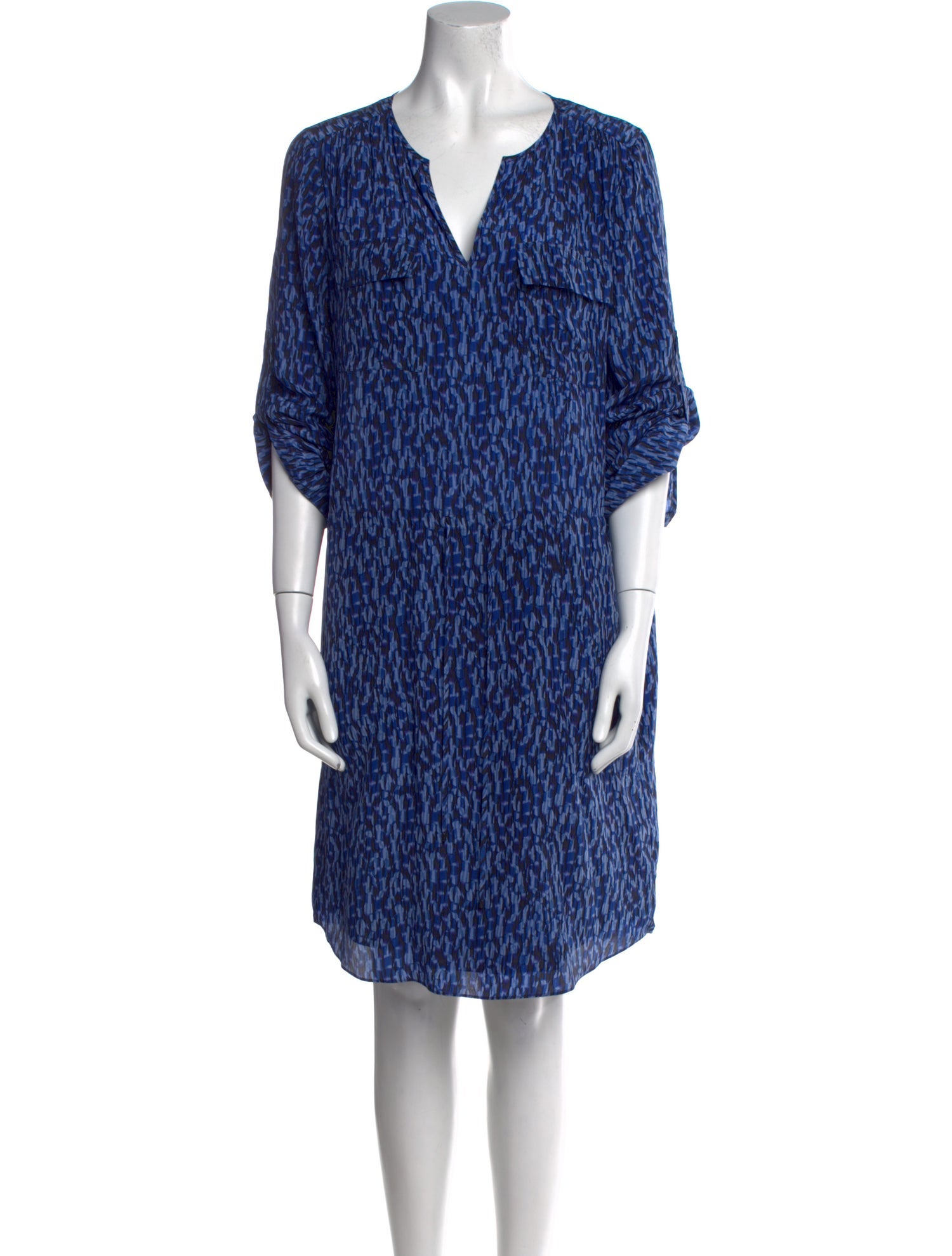 Rebecca Taylor Silk Knee-Length Dress