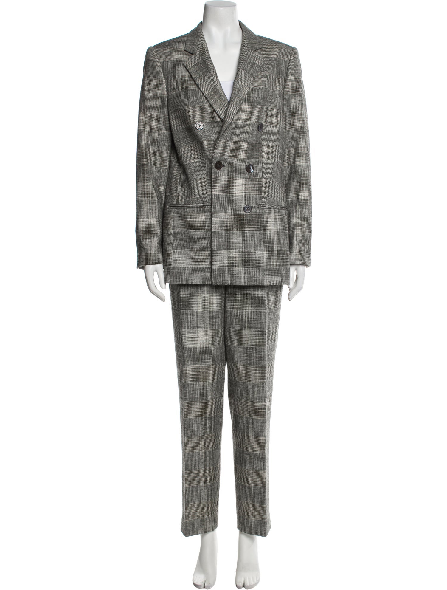 Rebecca Taylor Plaid Print Pantsuit w/ Tags