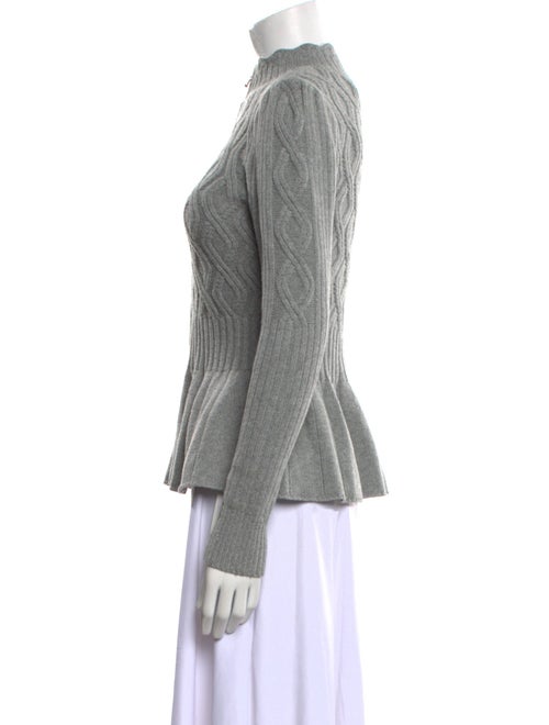 Rebecca Taylor Merino Wool Mock Neck Top