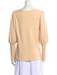 Rebecca Taylor Merino Wool V-Neck Sweater