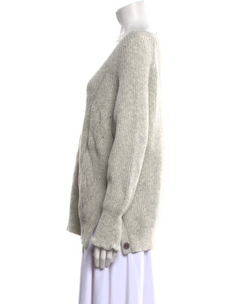 Rebecca Taylor Nylon V-Neck Sweater