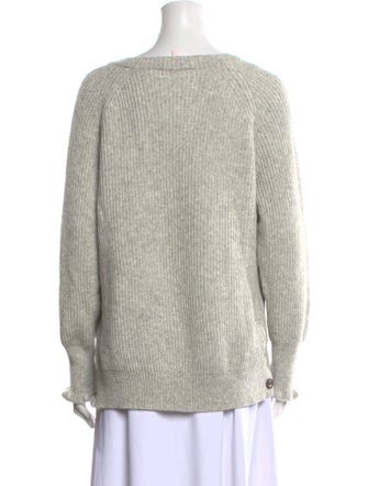 Rebecca Taylor Nylon V-Neck Sweater