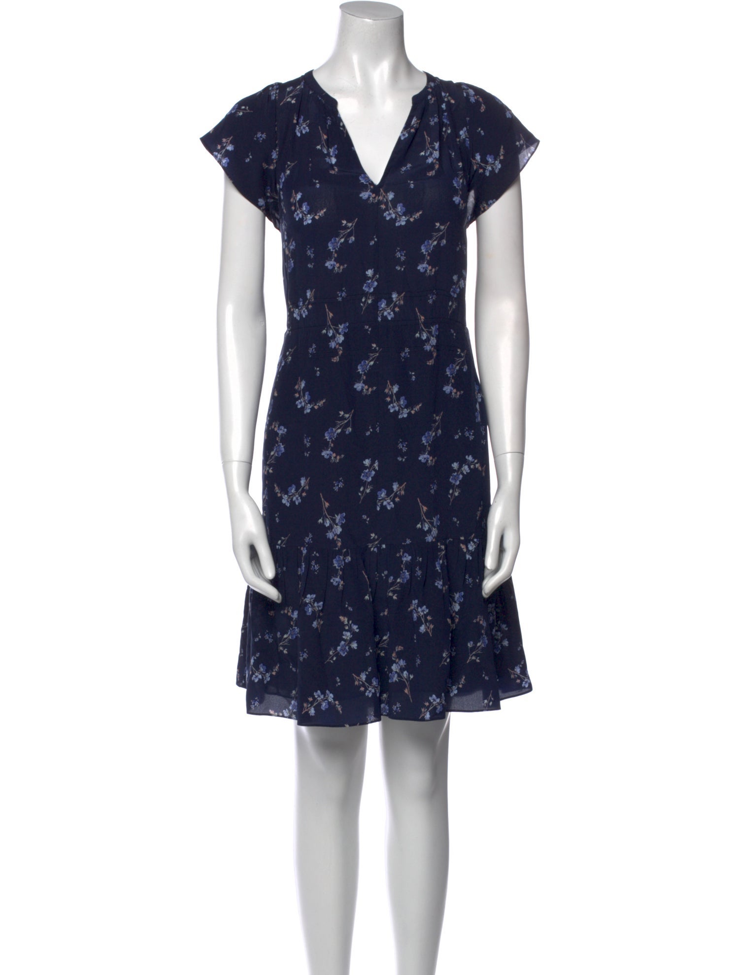 Rebecca Taylor Silk Knee-Length Dress