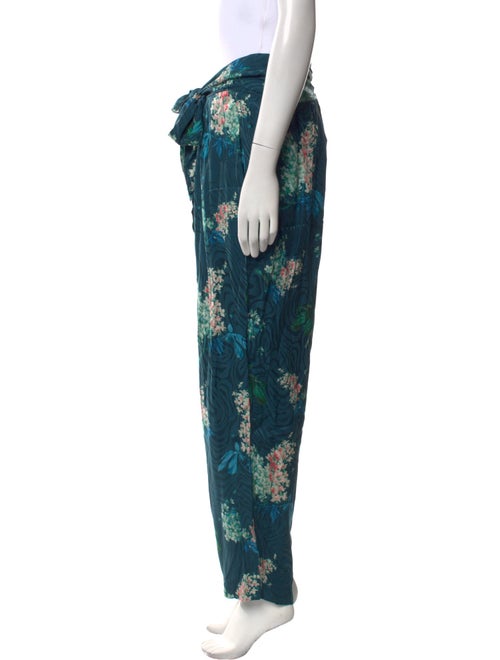 Rebecca Taylor Printed Straight Leg Pants