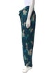 Rebecca Taylor Printed Straight Leg Pants