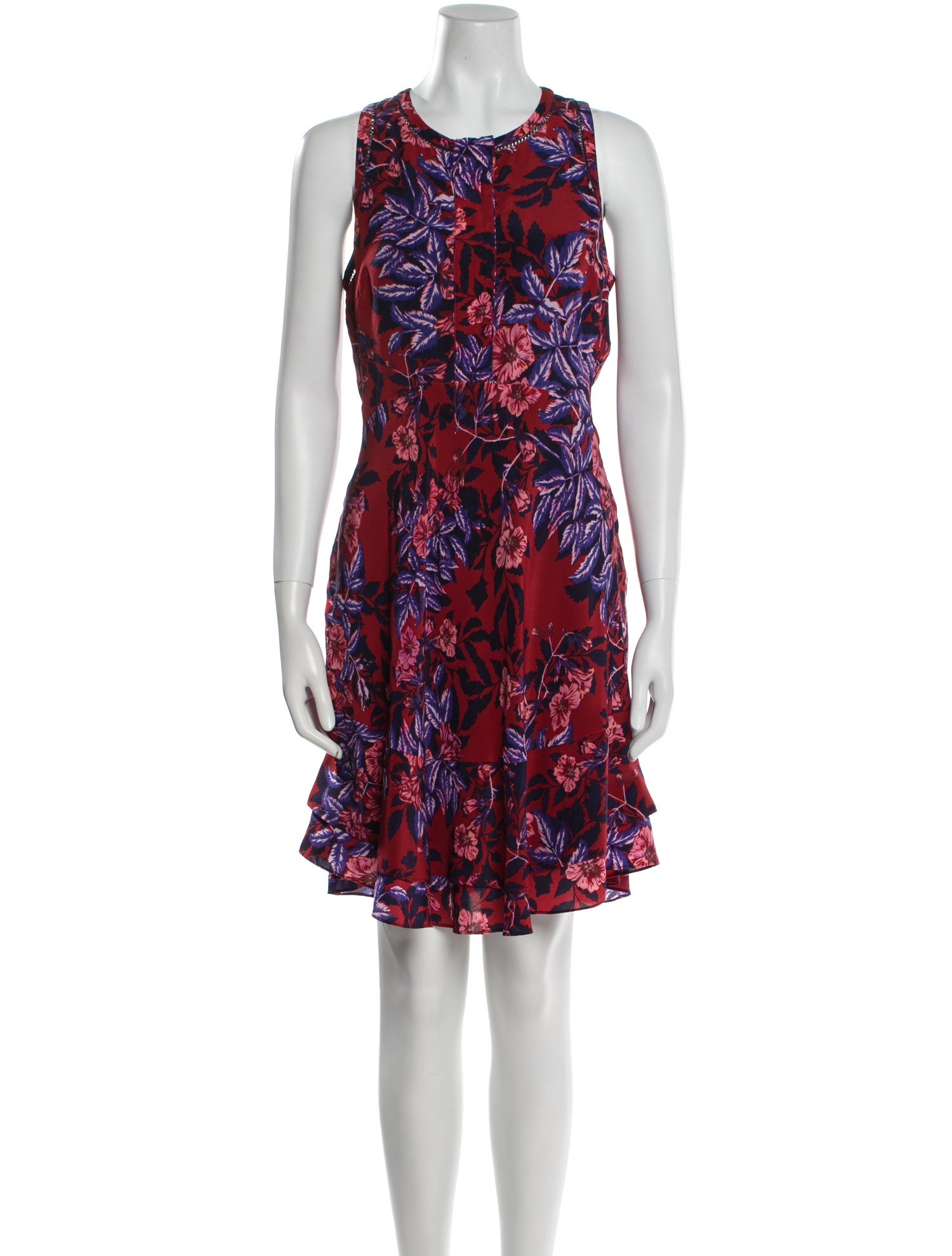Rebecca Taylor Silk Knee-Length Dress