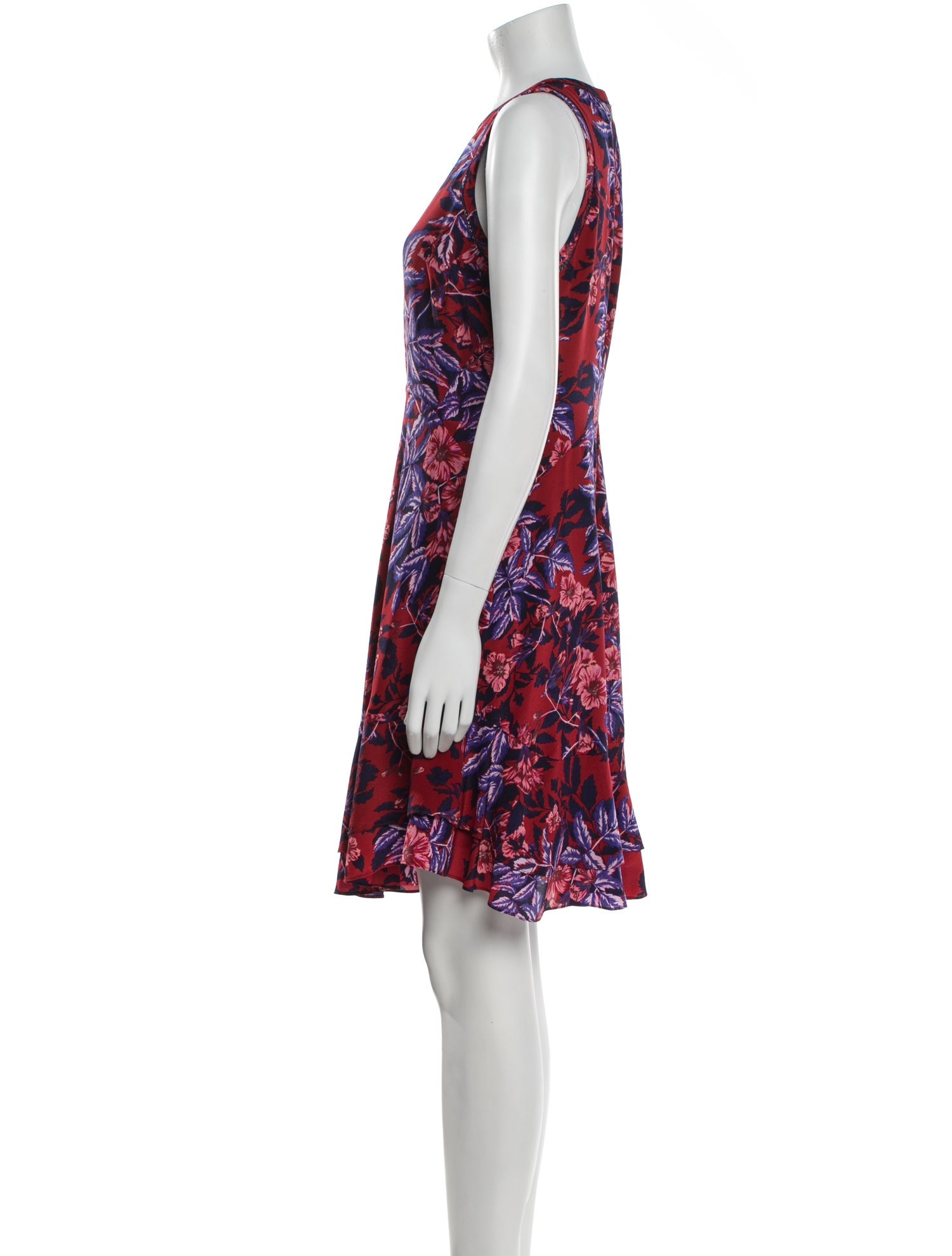 Rebecca Taylor Silk Knee-Length Dress