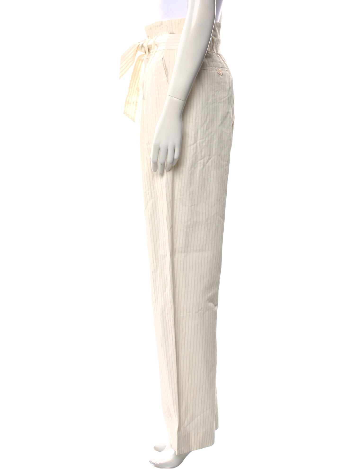 Rebecca Taylor Striped Wide Leg Pants