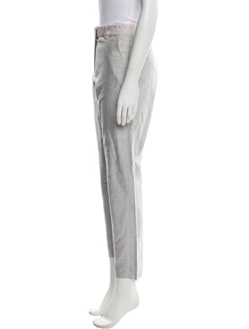 Rebecca Taylor Linen Straight Leg Pants