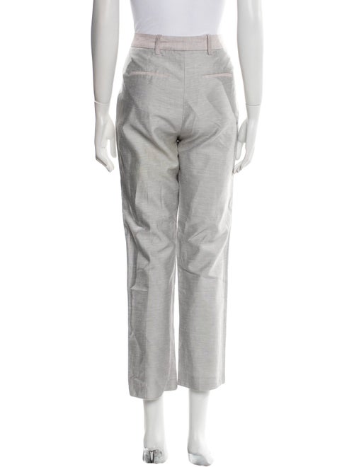 Rebecca Taylor Linen Straight Leg Pants