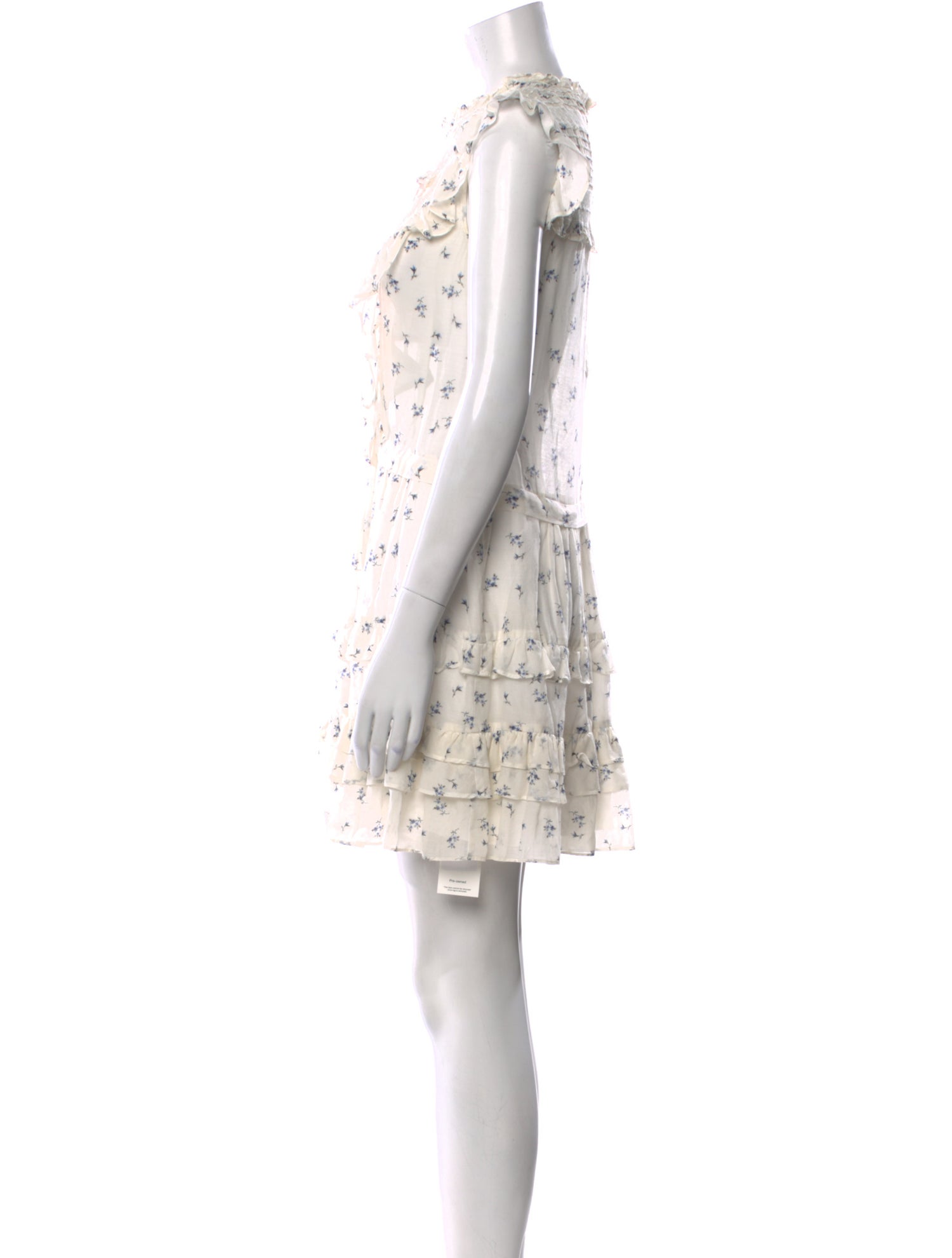 Rebecca Taylor Floral Print Mini Dress