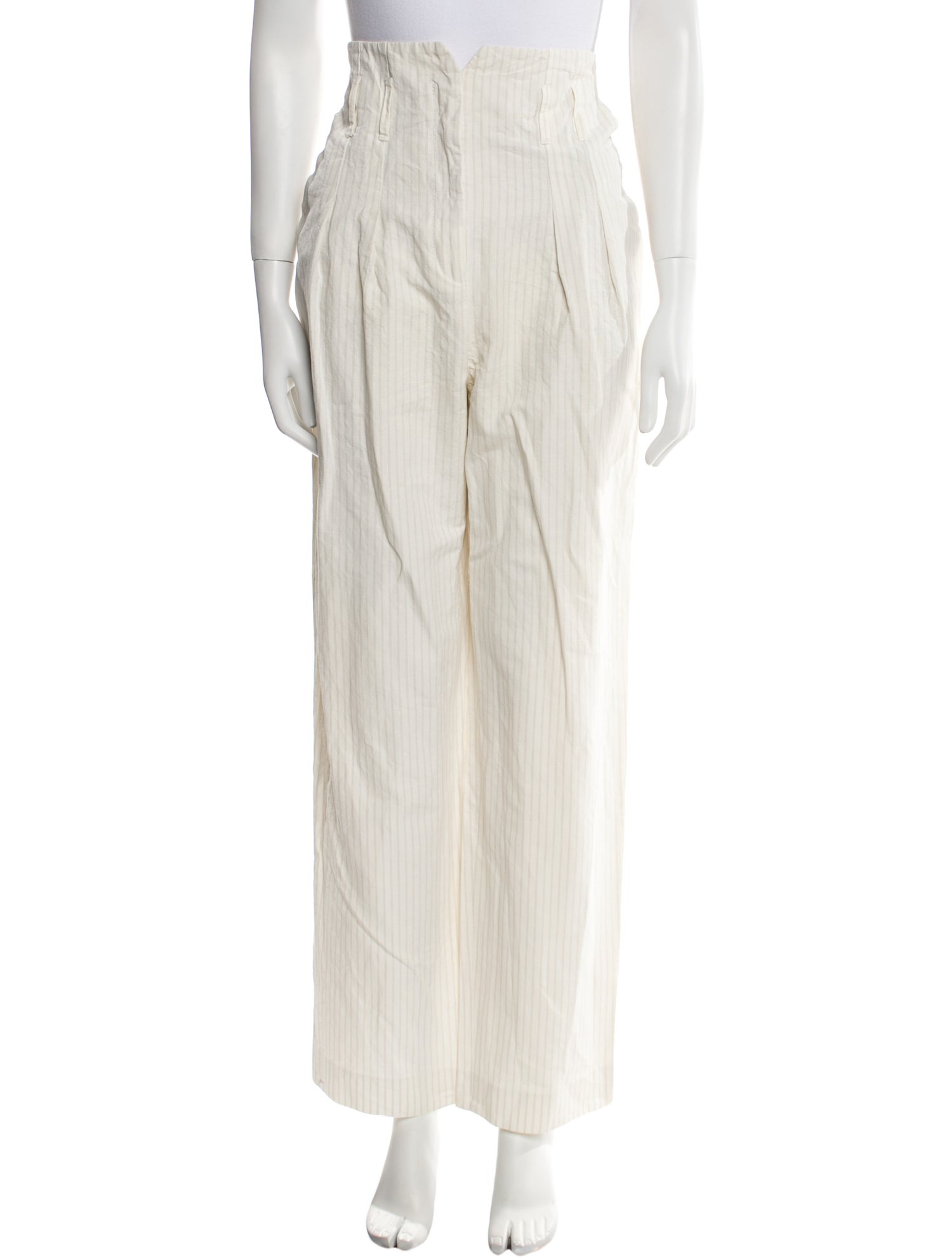 Rebecca Taylor Striped Wide Leg Pants