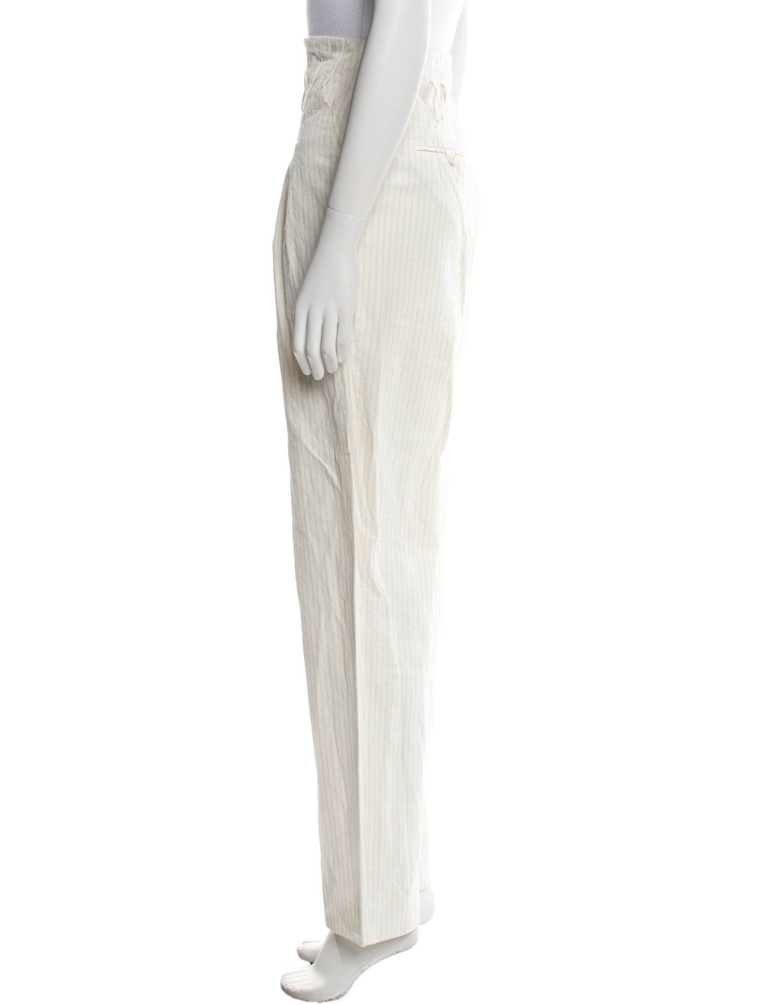 Rebecca Taylor Striped Wide Leg Pants