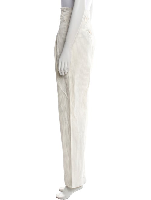 Rebecca Taylor Striped Wide Leg Pants