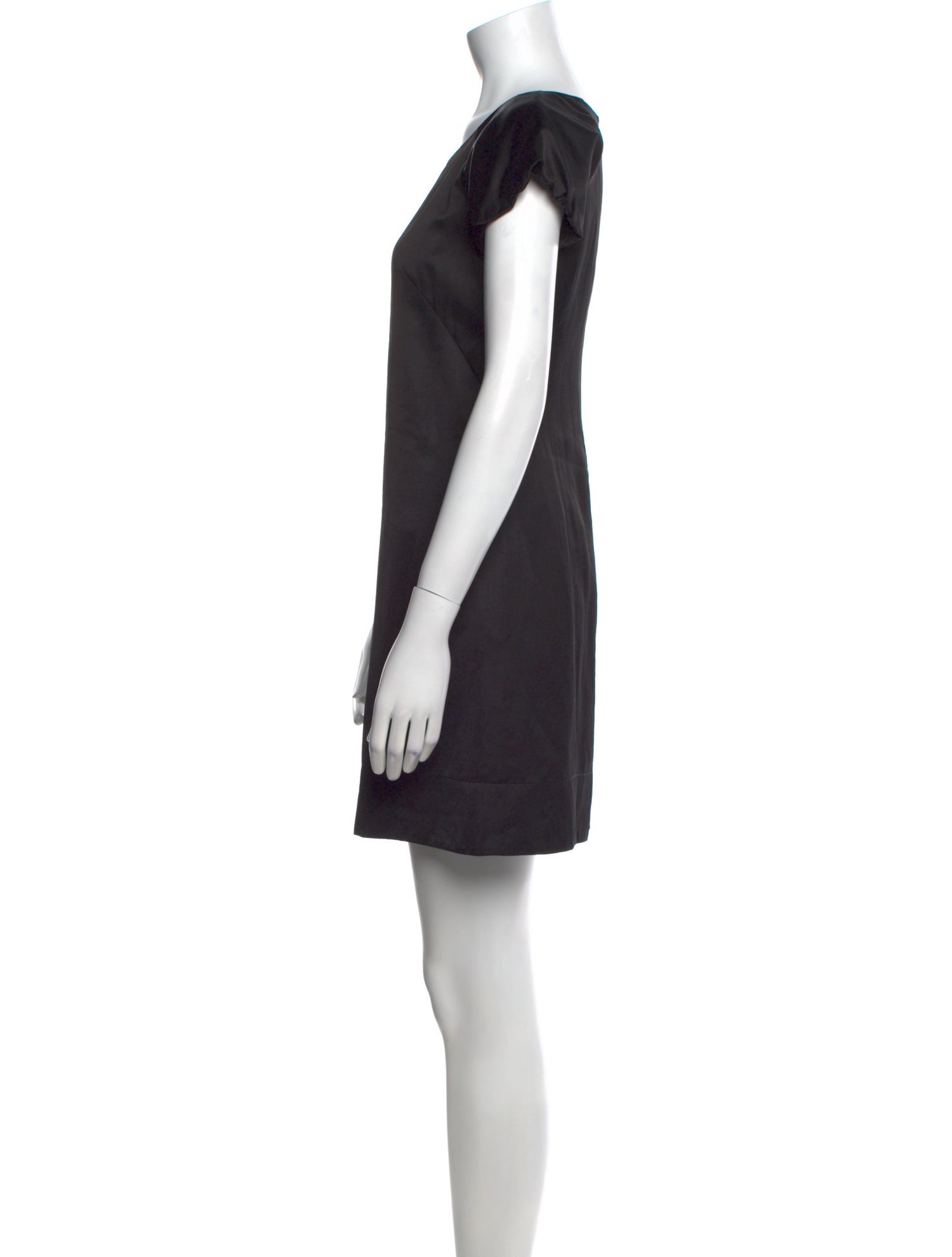 Rebecca Taylor Bateau Neckline Mini Dress