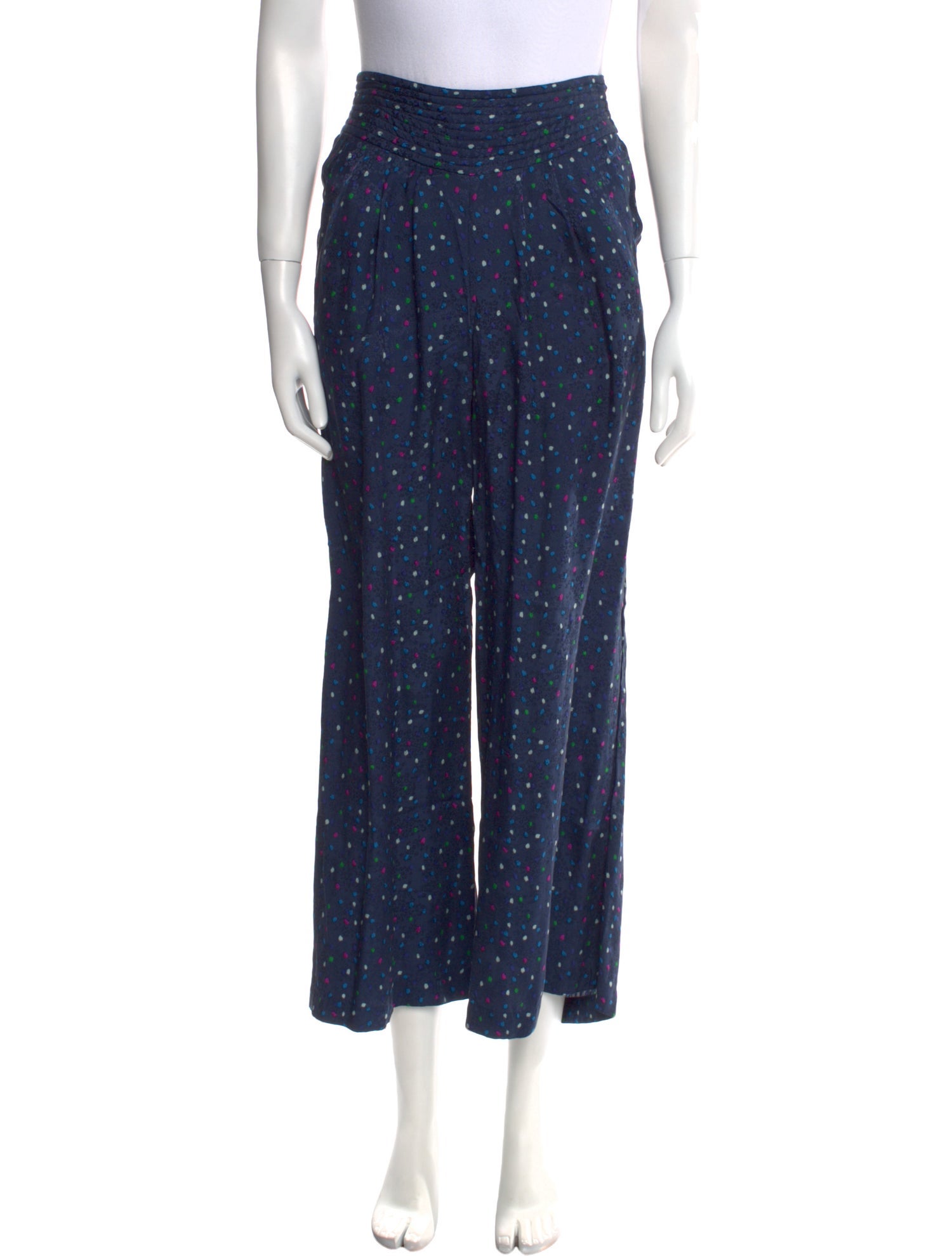 Rebecca Taylor Silk Wide Leg Pants