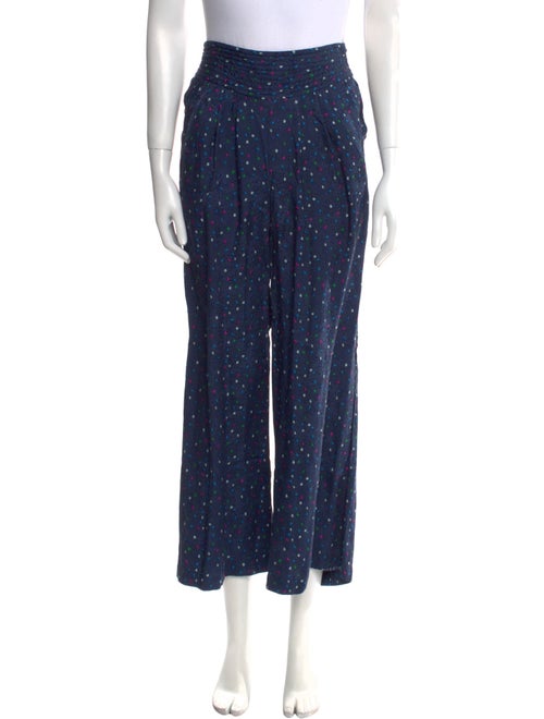 Rebecca Taylor Silk Wide Leg Pants