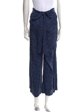 Rebecca Taylor Silk Wide Leg Pants