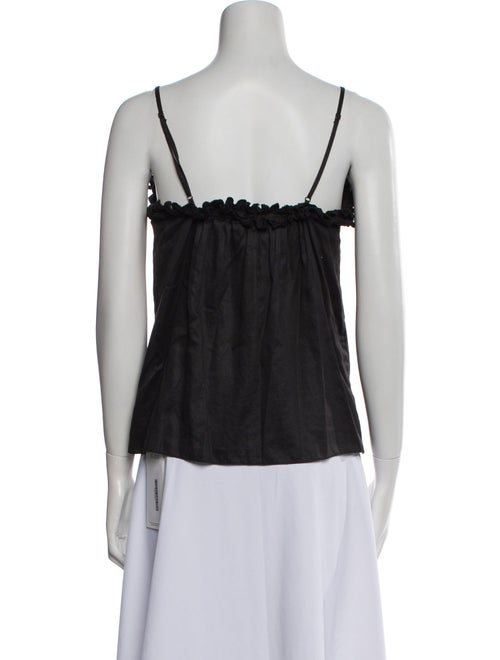 Rebecca Taylor V-Neck Sleeveless Top