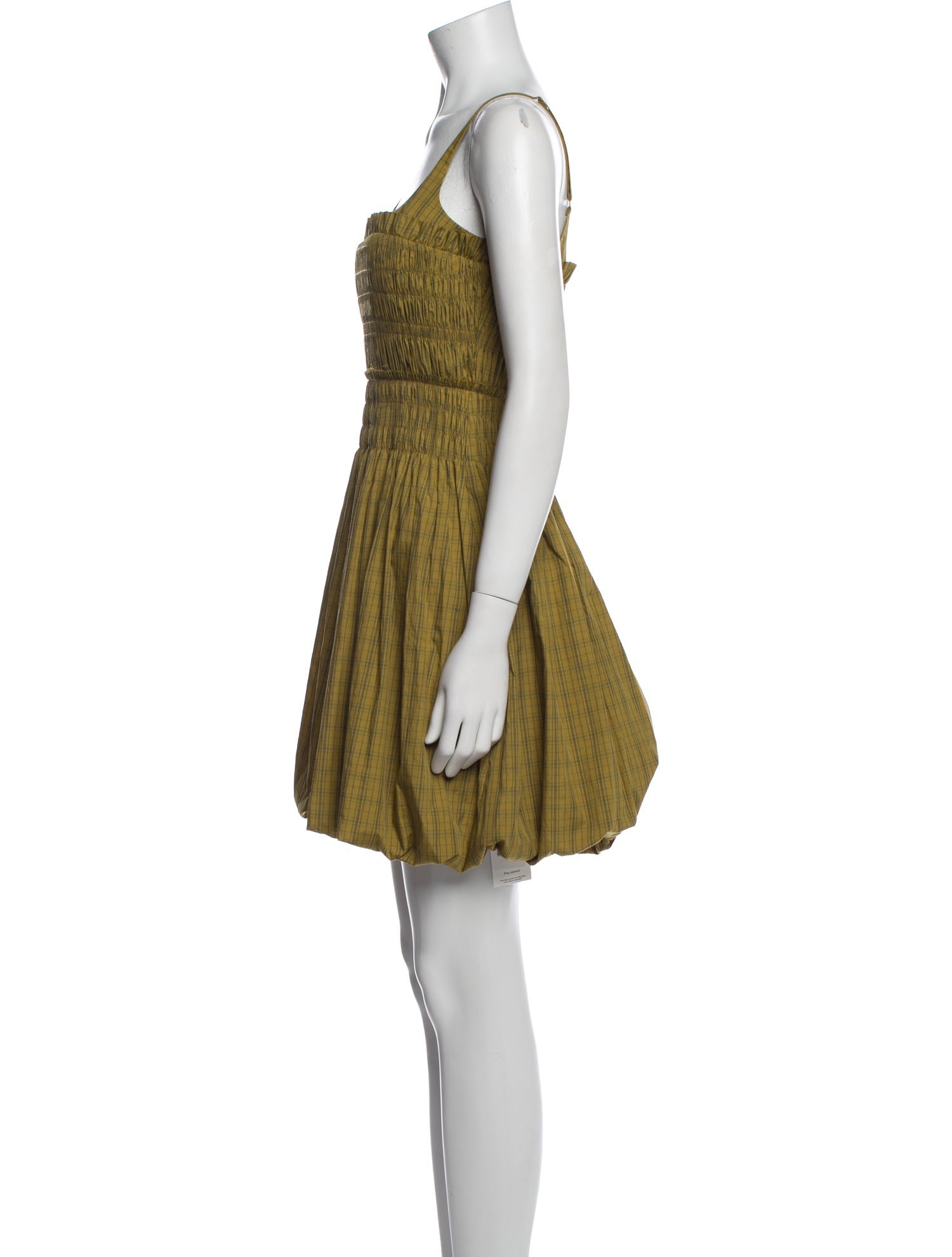 Rebecca Taylor Square Neckline Mini Dress