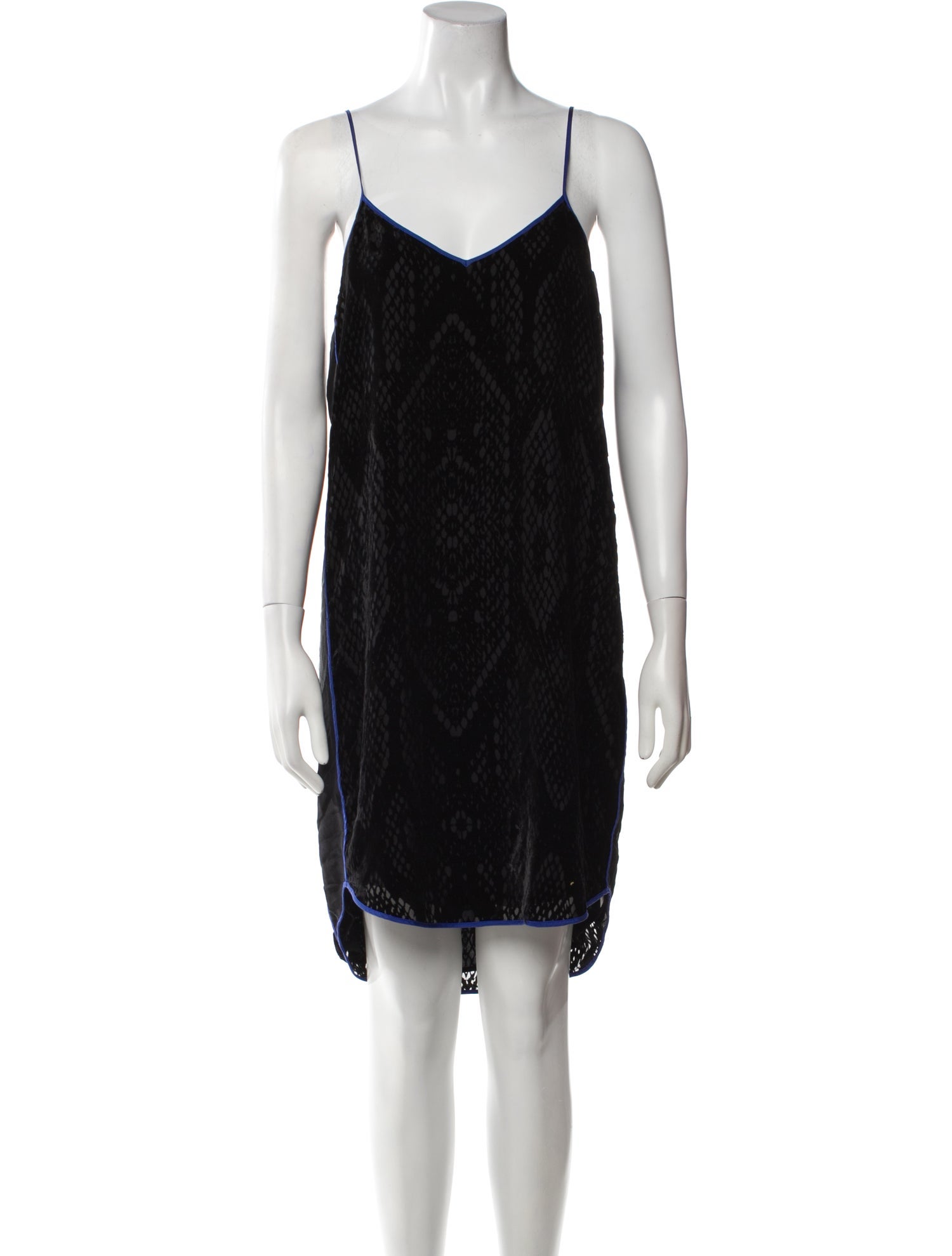 Rebecca Taylor V-Neck Knee-Length Dress