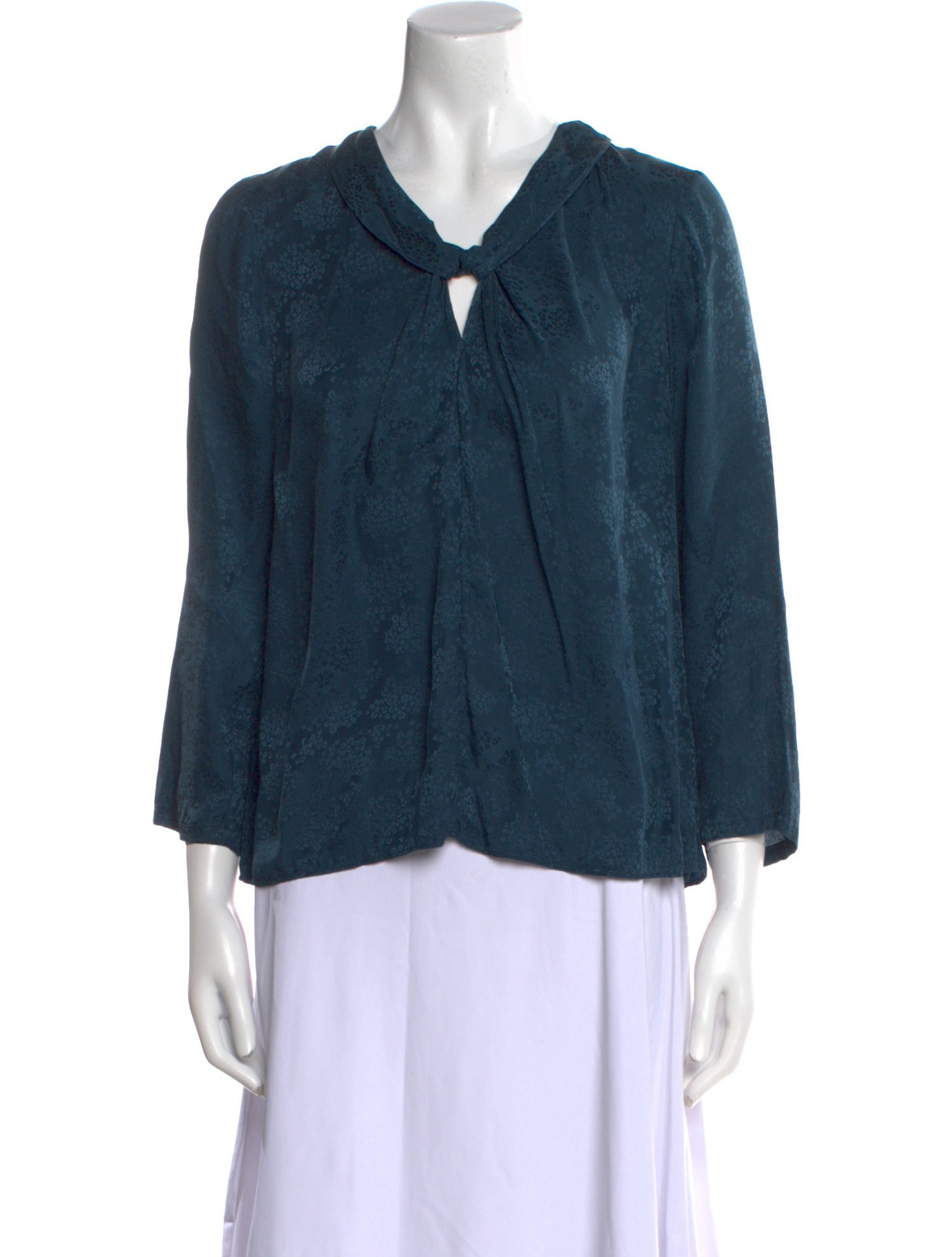 Rebecca Taylor Silk V-Neck Blouse w/ Tags