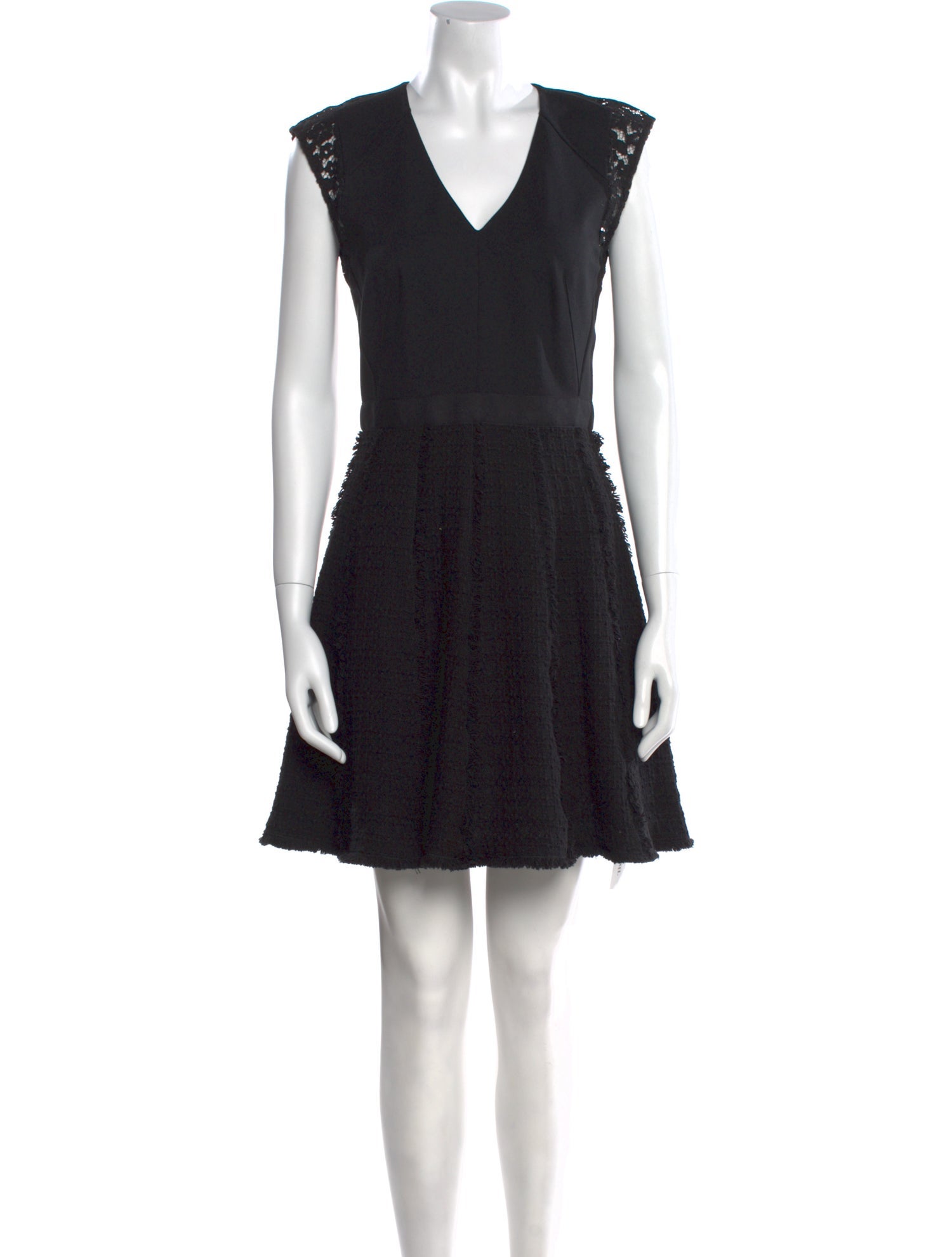 Rebecca Taylor V-Neck Mini Dress