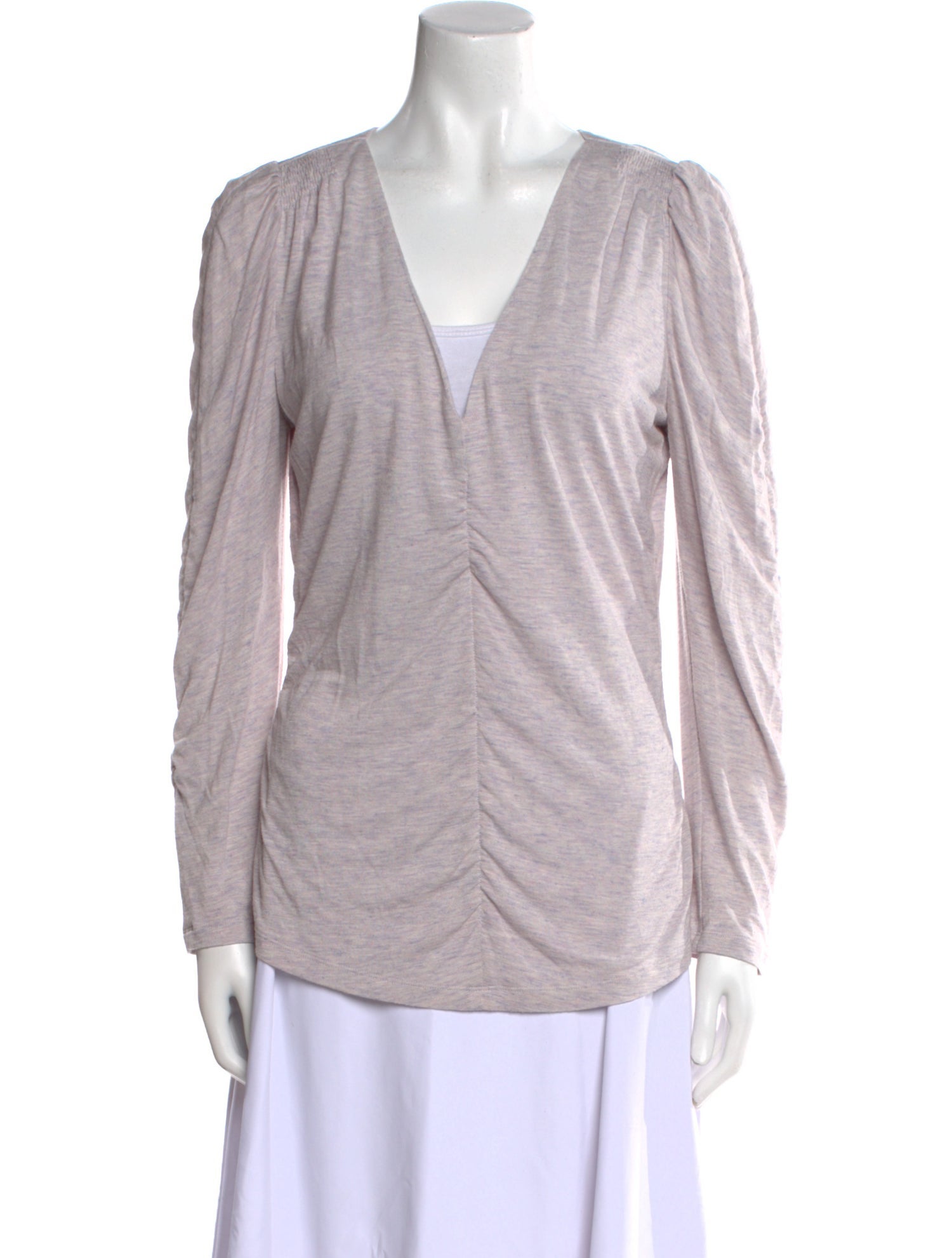 Rebecca Taylor V-Neck Long Sleeve Blouse w/ Tags