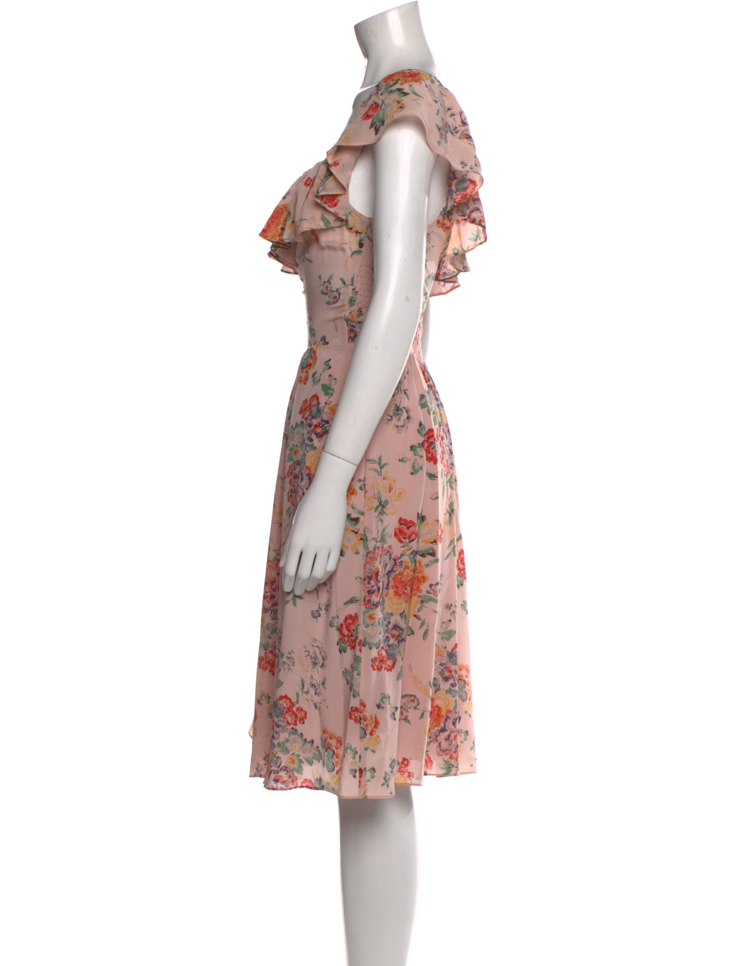 Rebecca Taylor Silk Midi Length Dress w/ Tags